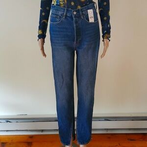 NWT Ultra High Rise Slim Split Hem Jeans